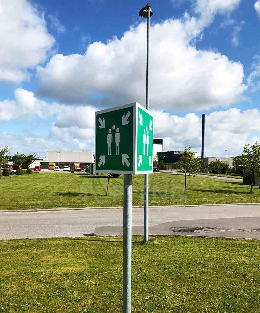 Europe road signs application of reflective sheeting vinyl film material