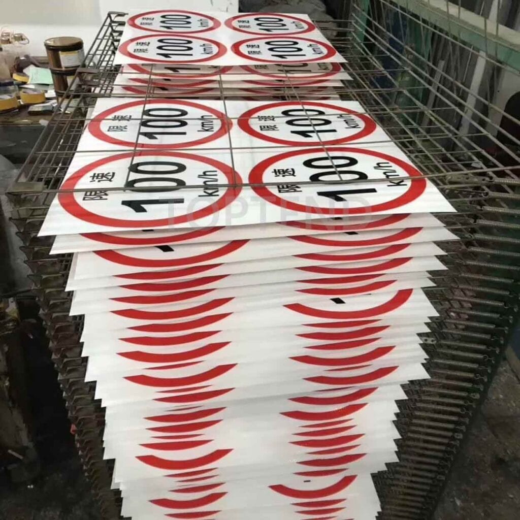 traffic sign material, road sign face by high intensity prismatic vinyl HIP reflective sheeting sticker material china manufacturer supplier