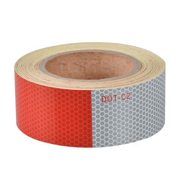 DOT red/white high intensity reflective conspicuity tape from China top Manufacturer supplier
