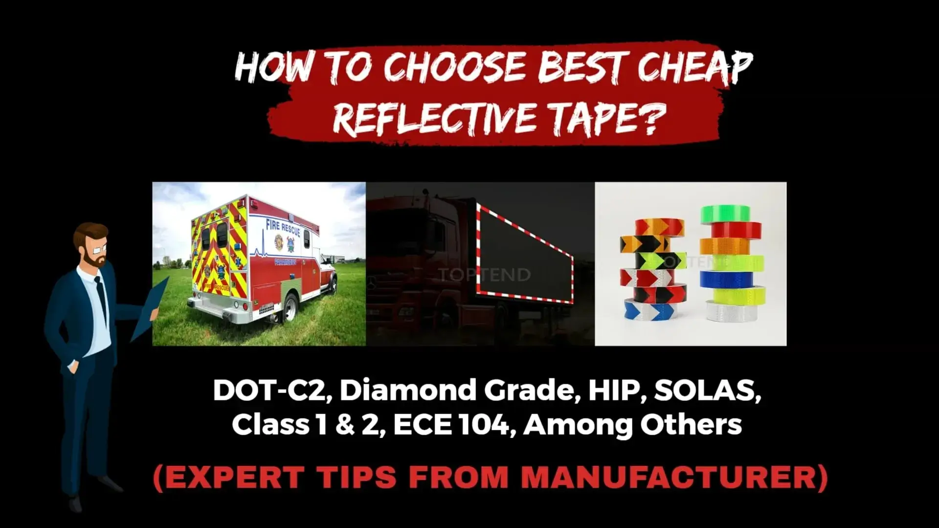 How to choose and buy REFLECTIVE CONSPICUITY TAPE by China manufacturer