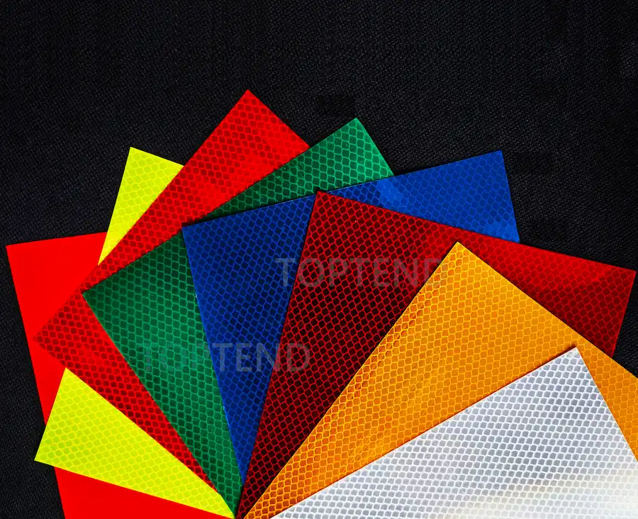 ASTM D4956 Type IX, XI, Class RA3, R3B, R3C diamond grade reflective sheeting vinyl film sticker China manufacturer